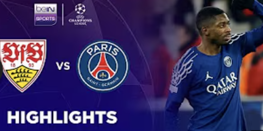 VfB Stuttgart 1-4 PSG | Champions League 24/25 Match Highlights